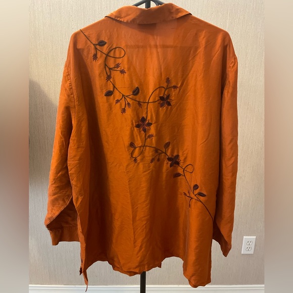 Coldwater Creek Silk Blouse - Picture 4 of 4